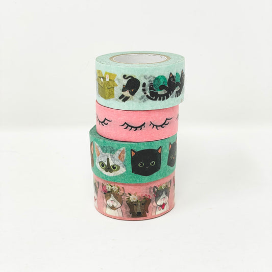 Furry Friends Washi Tape Bundle