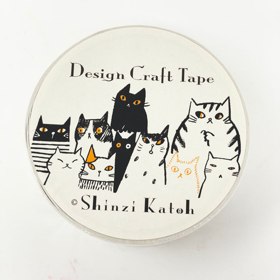 NEW // Design Craft Many Cat Tape by Shinzi Katoh