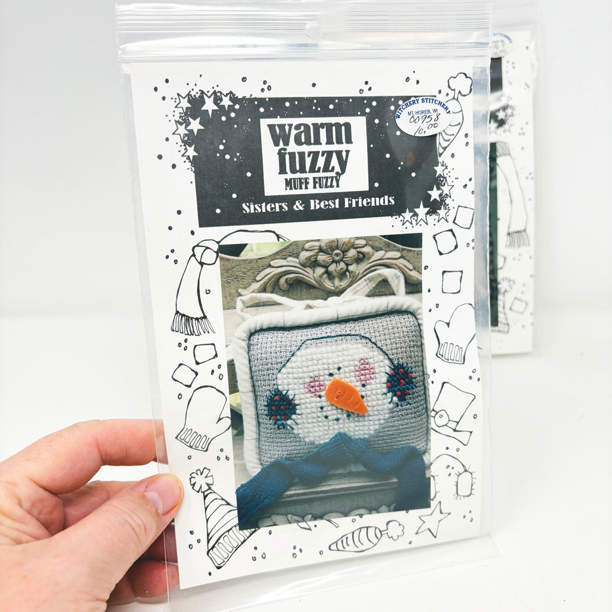 Sisters & Best Friends-Warm fuzzy Pillow Pattern- You Choose