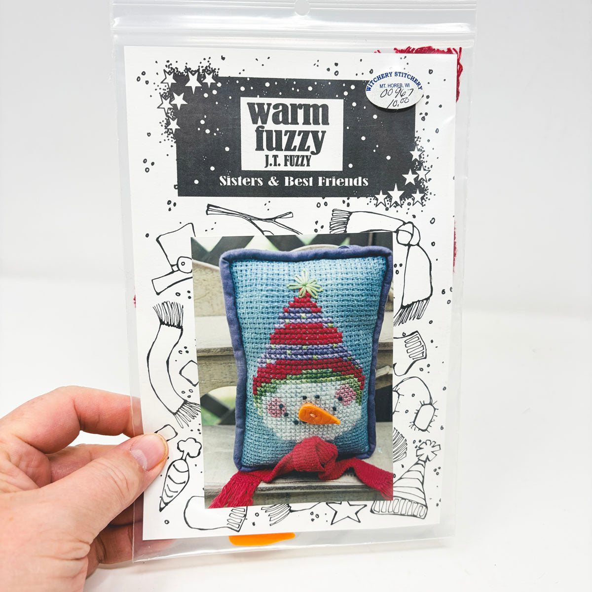 Sisters & Best Friends-Warm fuzzy Pillow Pattern- You Choose