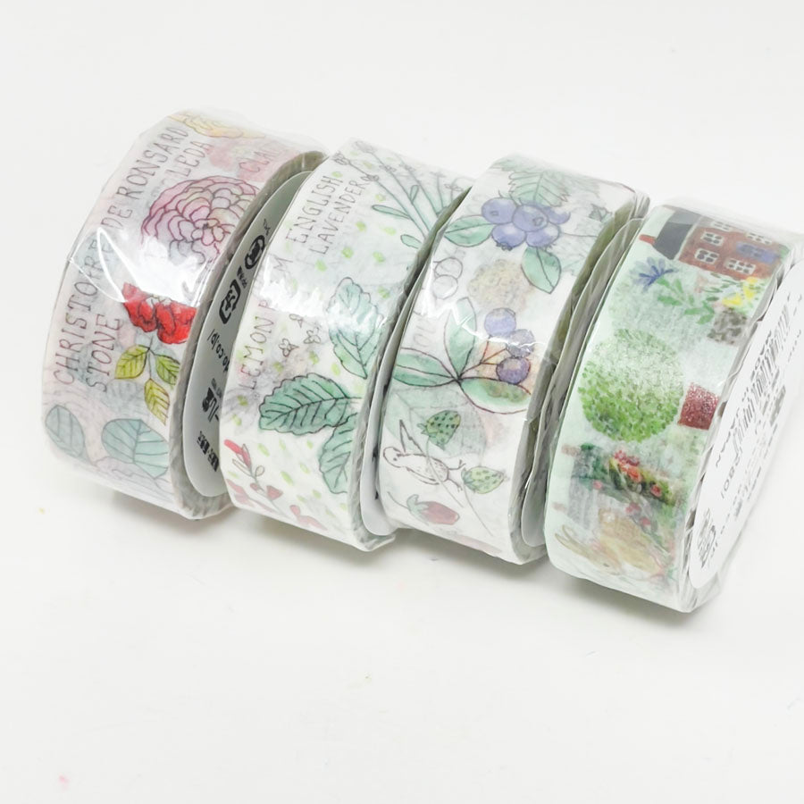 NEW // Heavenly Garden Washi Tape by Shinzi Katoh