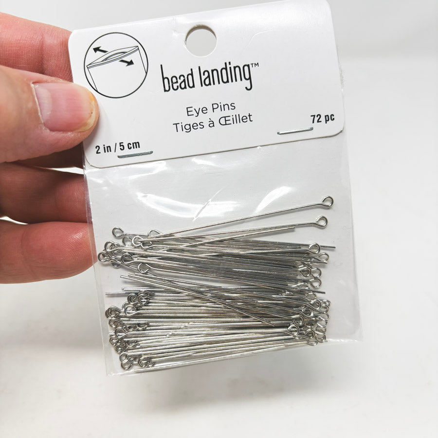 Bead Landing Eye Pins