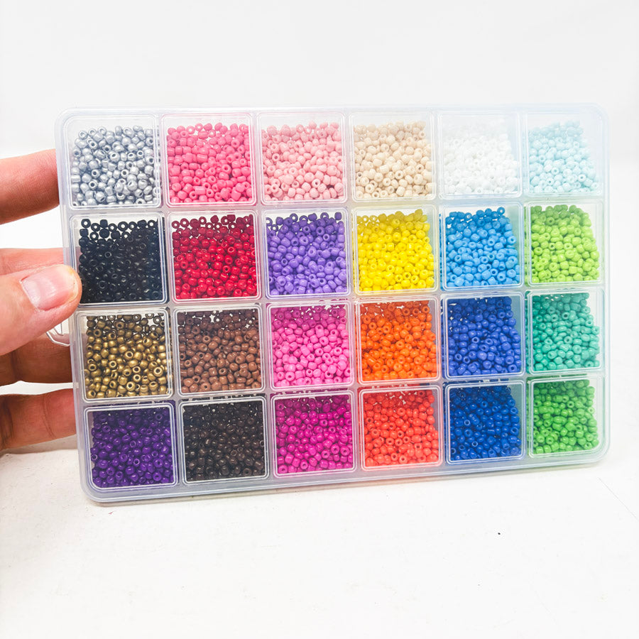 24 Color Seed Beads