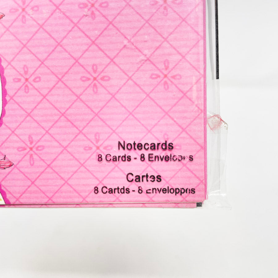 Studio 18 Pink E Notecards and Envelopes Set - 8ct