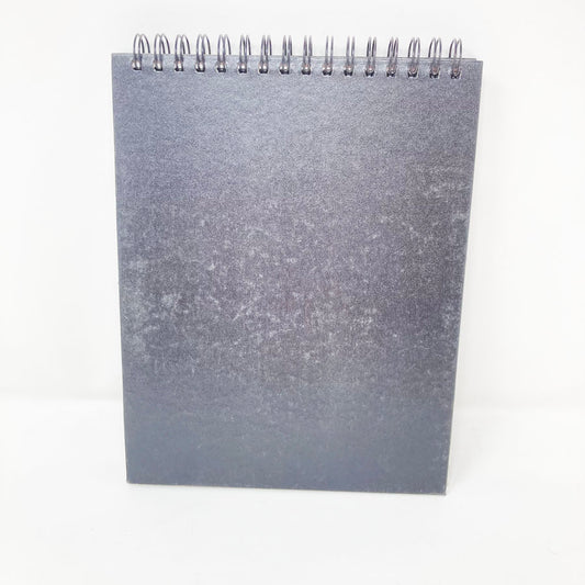 8.5” x 11” Piccadilly Black Spiral Bound Sketchbook