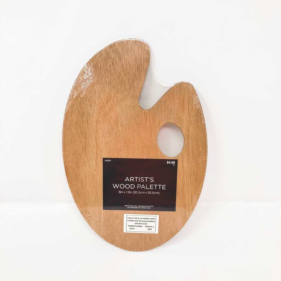 Wood Painting Palettes - Pick a Size