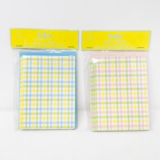 Baby Blank Notecards and Envelopes by Victoria Elizabeth - Choose a Color (1)