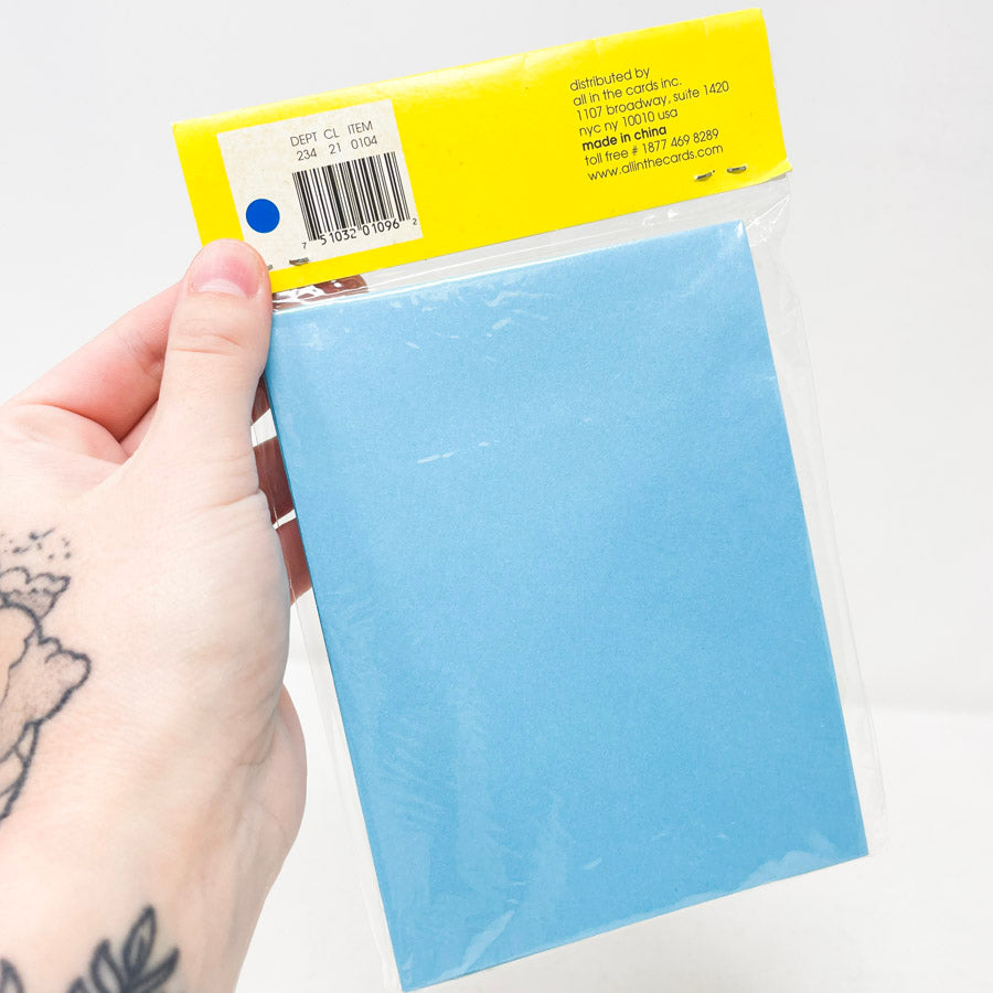 Baby Blank Notecards and Envelopes by Victoria Elizabeth - Choose a Color (1)