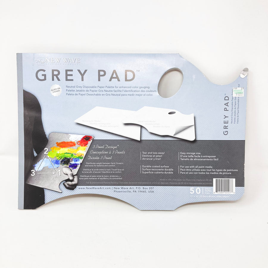 New Wave Grey Paper Palettes - Pick a Style