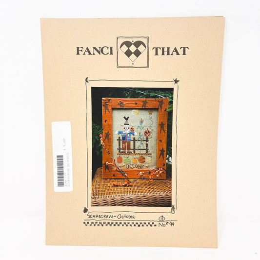 Scarecrow October – Cross Stitch Pattern by Fanci That