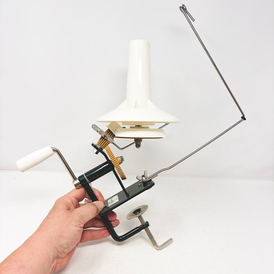 Stanwood Needlecraft Large Metal Yarn Ball Winder 10 oz - Heavy Duty