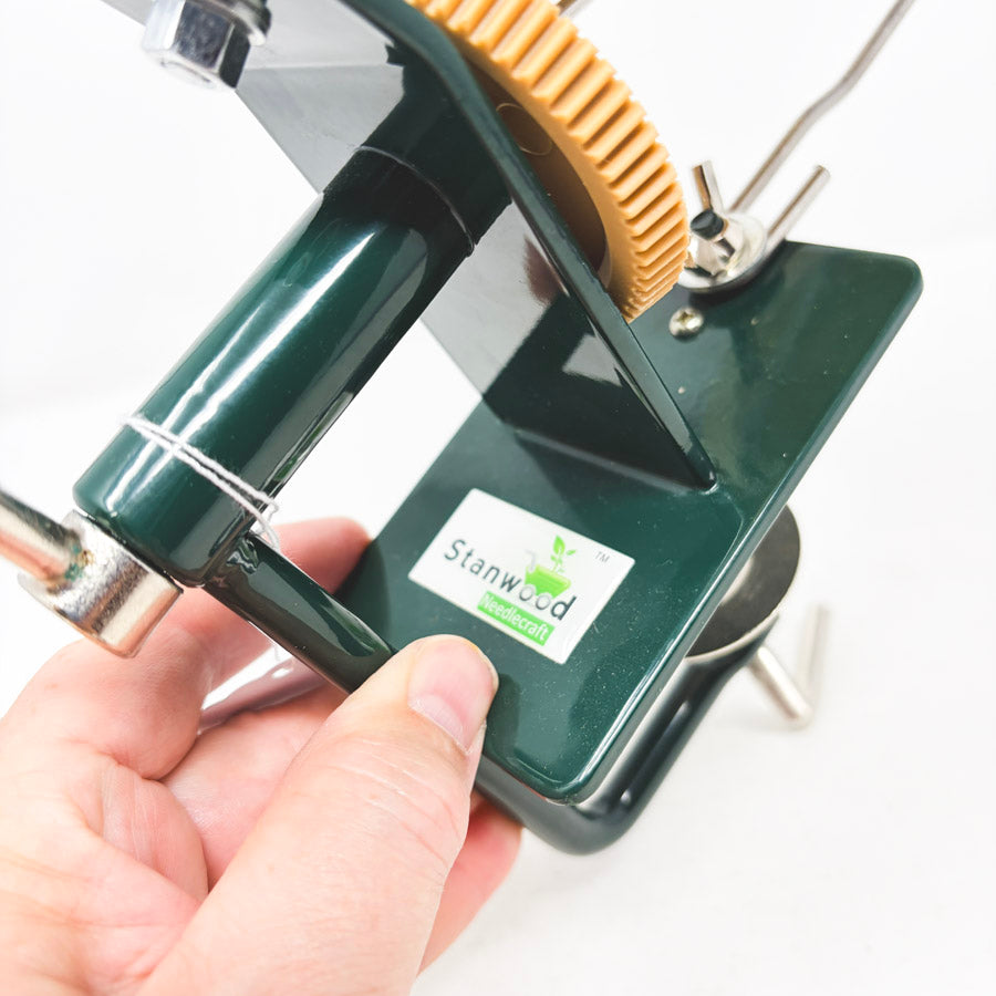 Stanwood Needlecraft Large Metal Yarn Ball Winder 10 oz - Heavy Duty