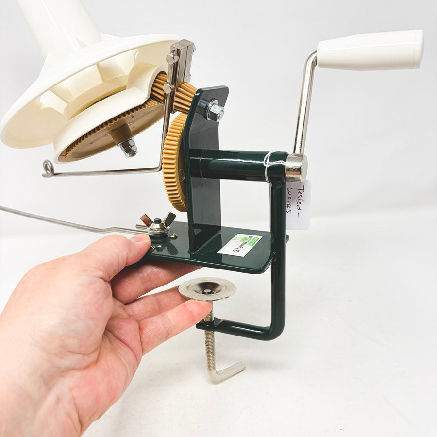 Stanwood Needlecraft Large Metal Yarn Ball Winder 10 oz - Heavy Duty