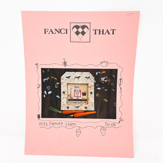 Mrs Farmer Hare – Cross Stitch Pattern by Fanci That
