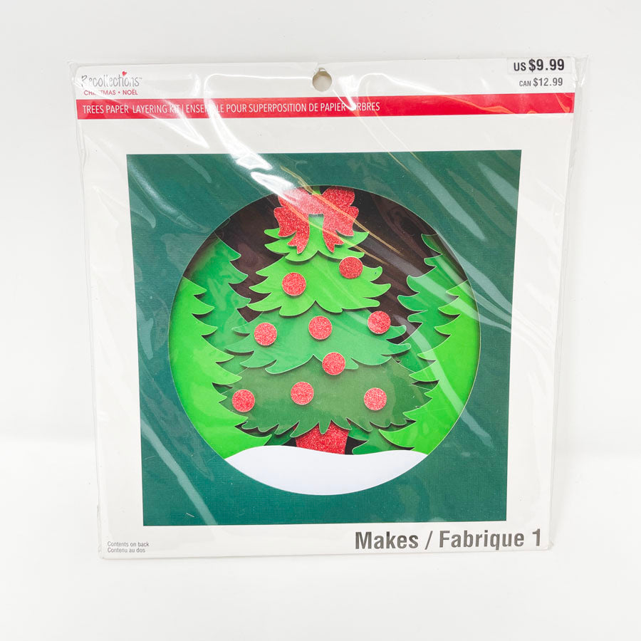 Recollections Trees Paper Layering Kit