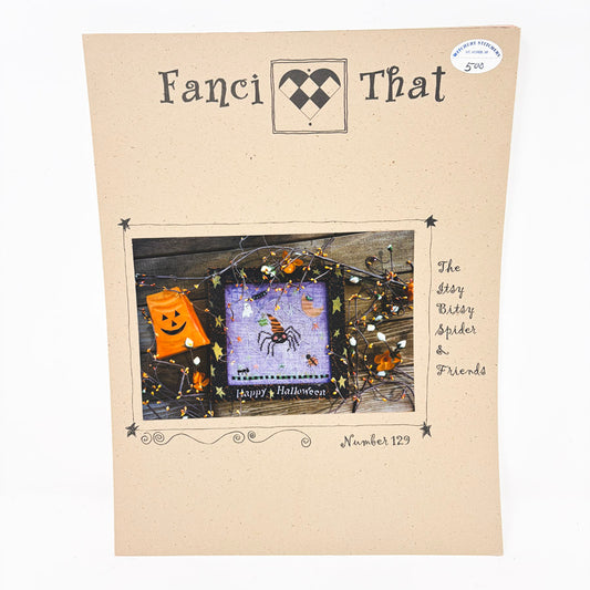 The Isty Bitsy Spider & Friends – Cross Stitch Pattern by Fanci That