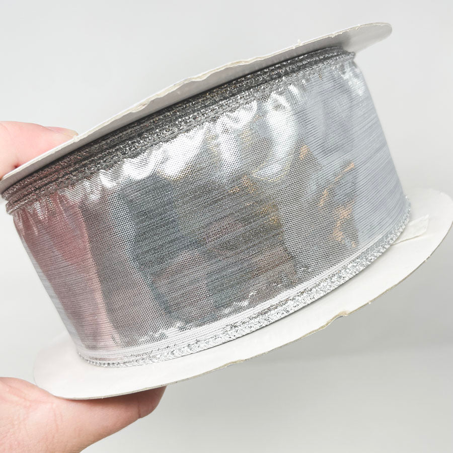 Silver Wire Edge Value Ribbon