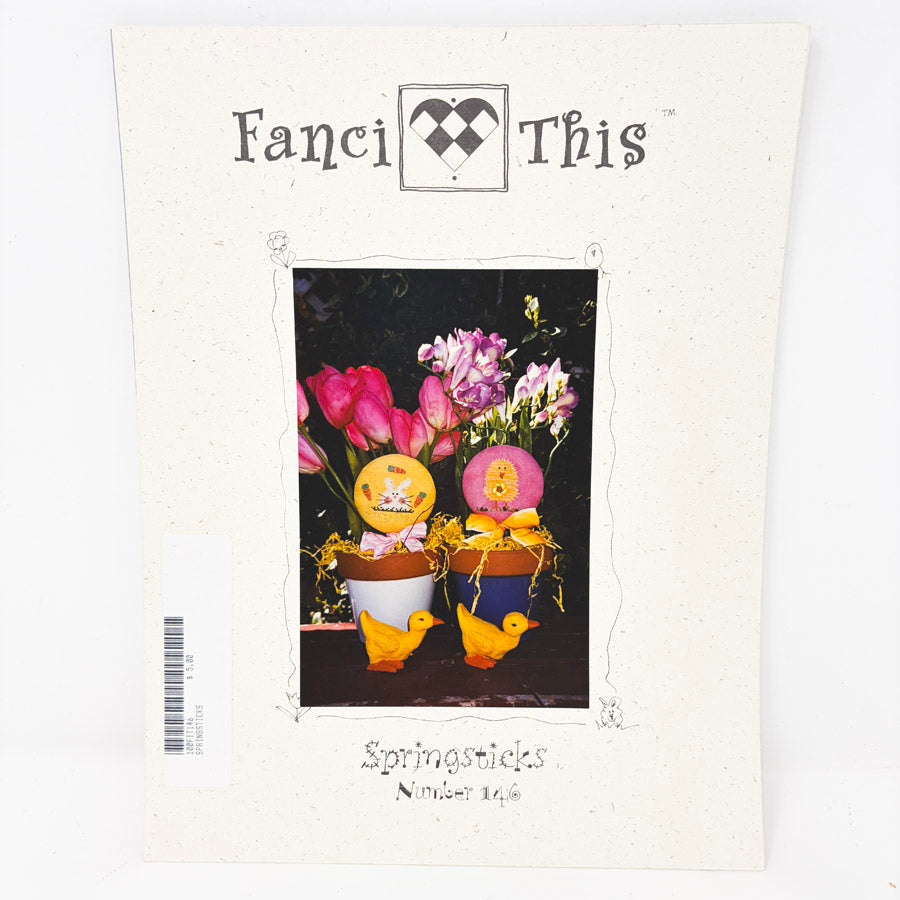 Spring Sticks – Cross Stitch Pattern by Fanci That