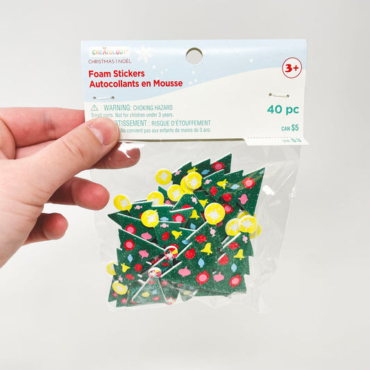 Creatology Foam Christmas Tree Stickers