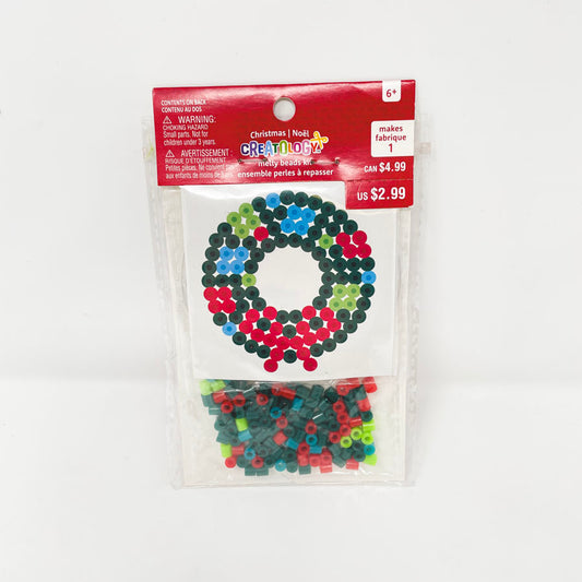 Holiday Wreath Perler Bead Kit