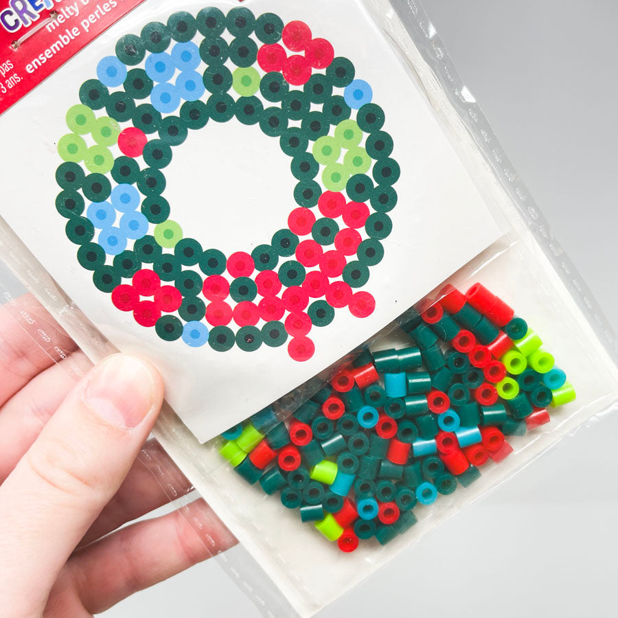 Holiday Wreath Perler Bead Kit