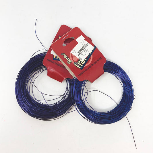 Darice Blue 26 Gauge Craft Wire (1)