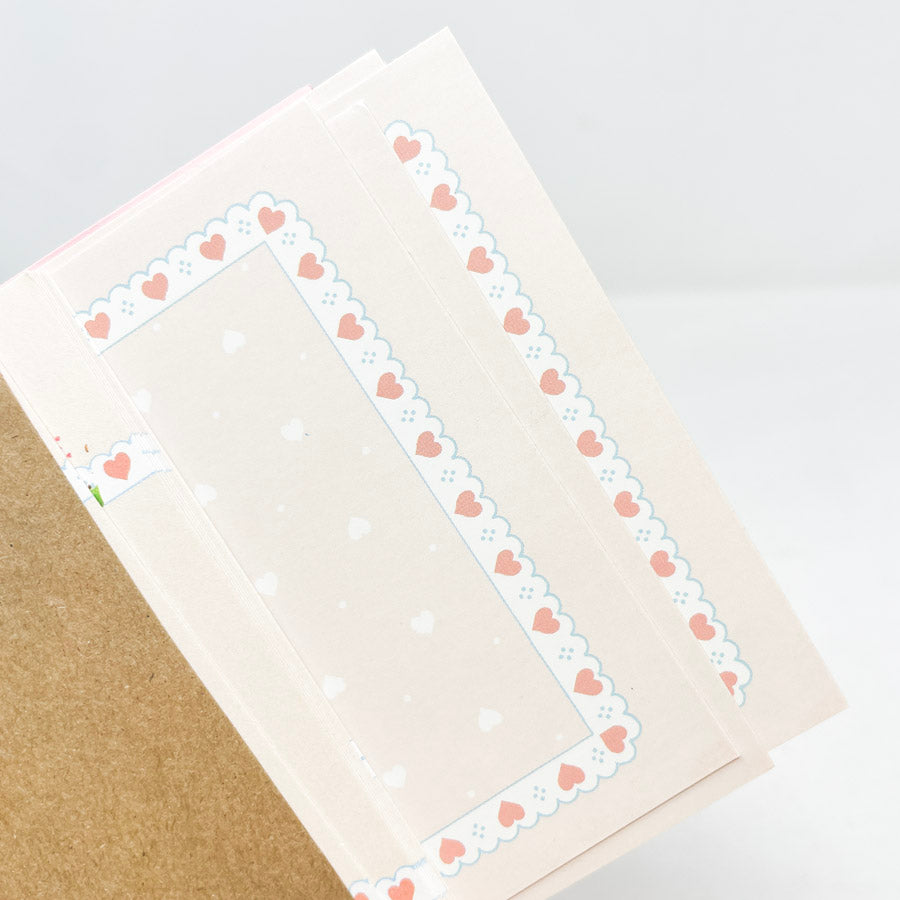 4-3/8" x 6-3/8" Cute Stationary Set - 13 Cards and Envelopes
