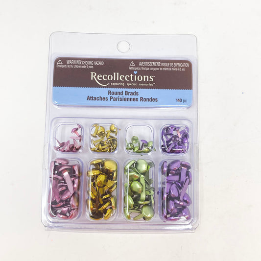 Recollections Metallic Color Brad Pack