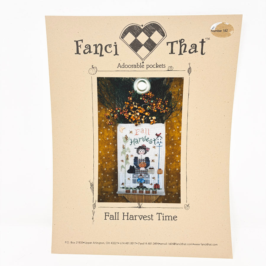 Fall Harvest Time – Cross Stitch Pattern by Fanci That