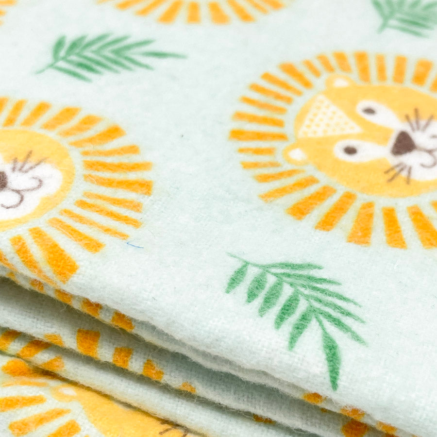 Baby Lion Flannel Fabric - 40" x 36"