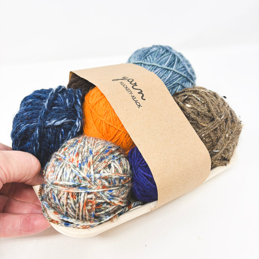 Fall Scarves Yarn Sushi Weaving Kit