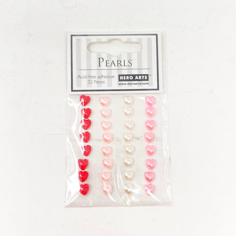 Hero Arts Heart Pearls Stickers
