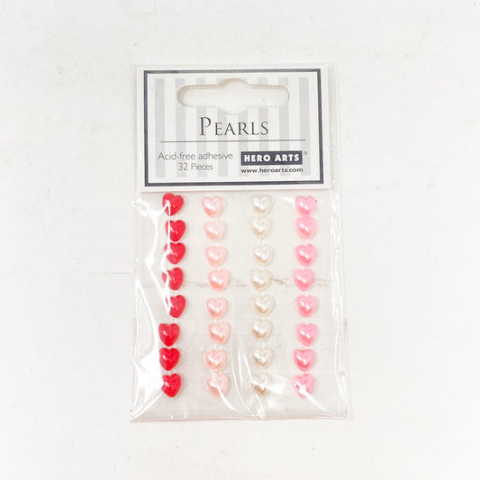Hero Arts Heart Pearls Stickers