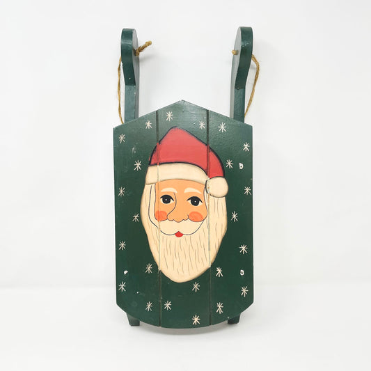 Painted Santa Sled