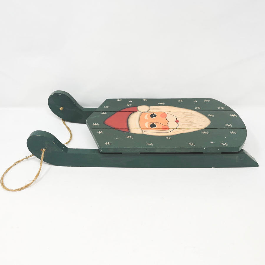 Painted Santa Sled