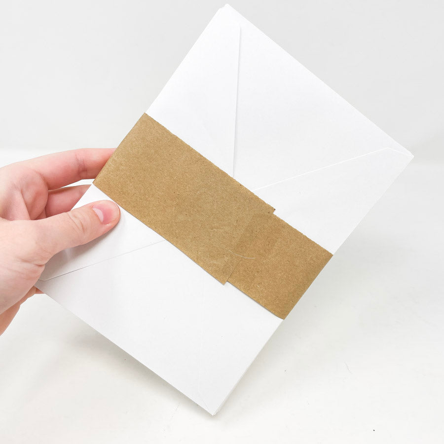 5-1/4" x 7-1/4" White Envelopes - 21ct