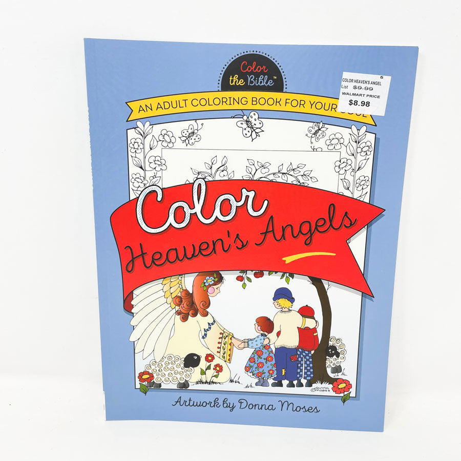 Color Heaven's Angels - Adult Coloring Book