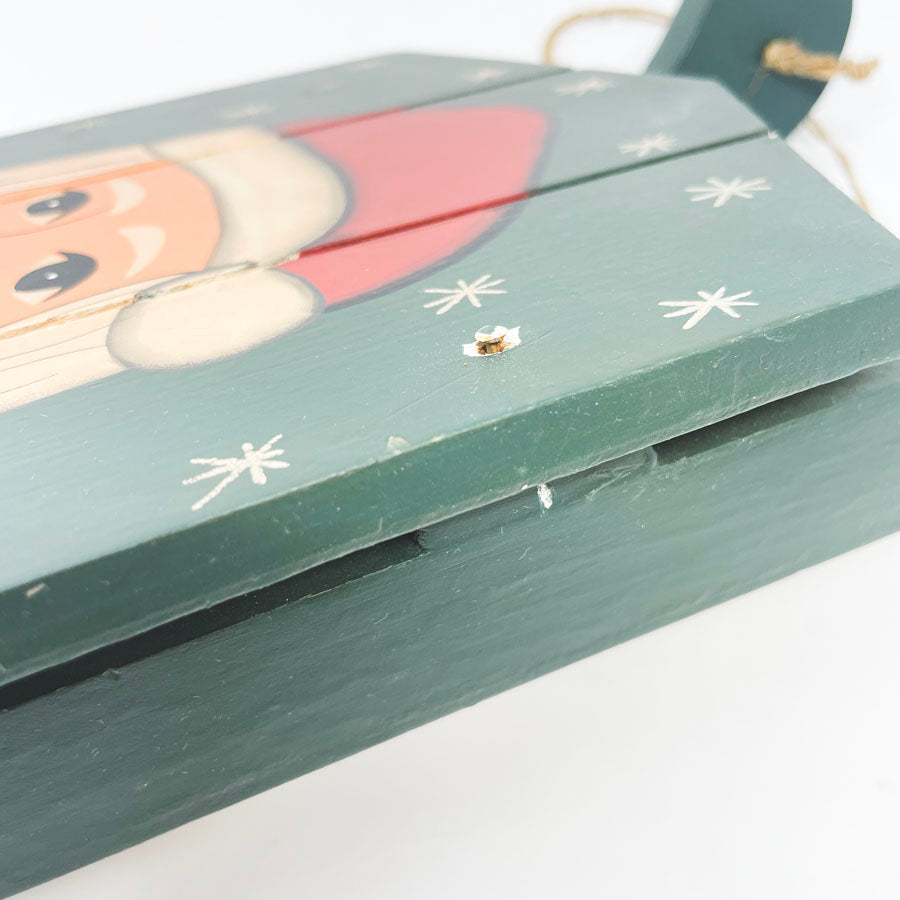 Painted Santa Sled