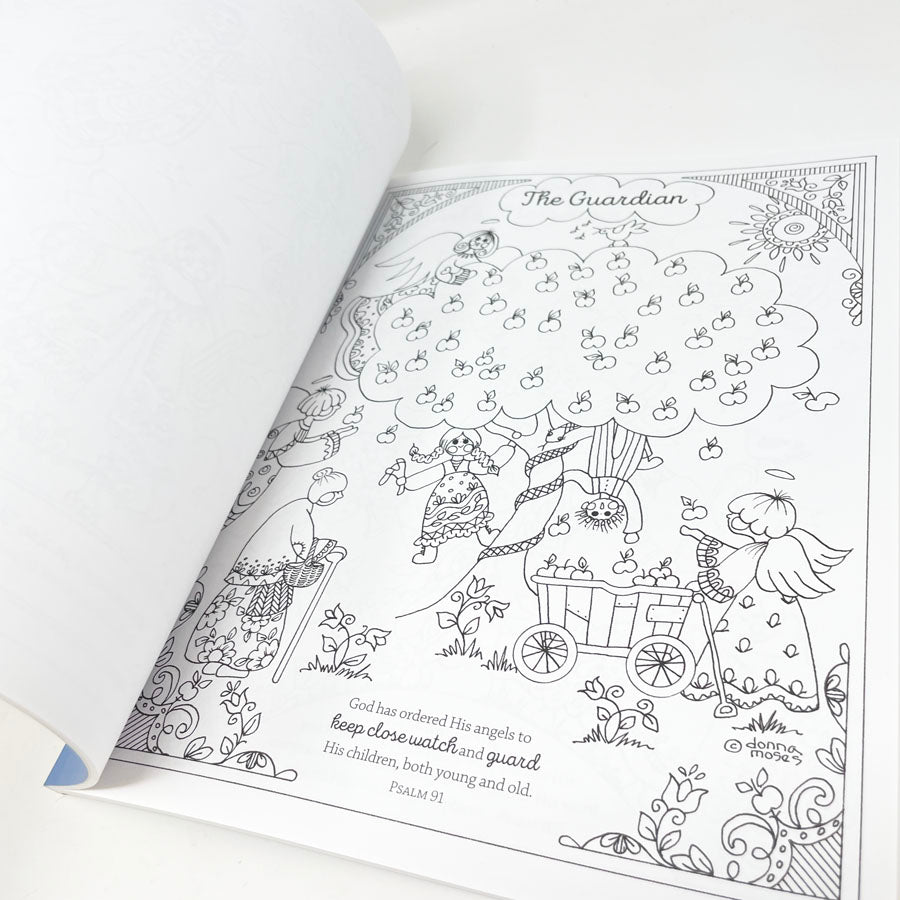 Color Heaven's Angels - Adult Coloring Book