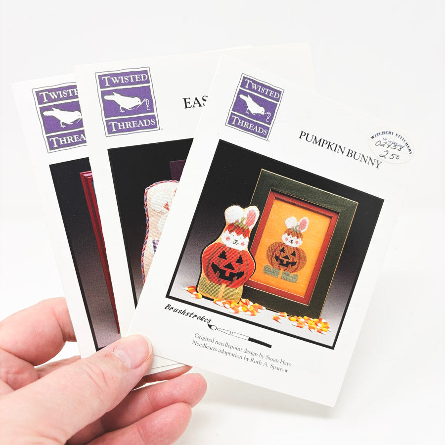 Brushstrokes Cross Stitch Patterns by Twisted Threads