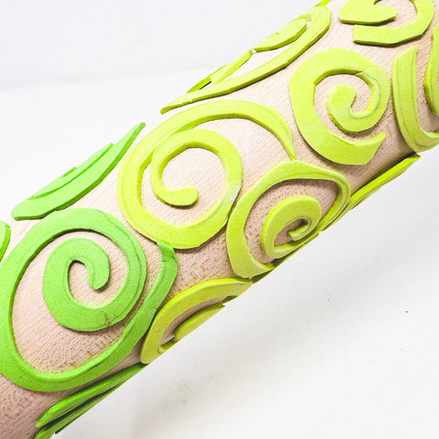 DIY Textured Rolling Pin for Clay