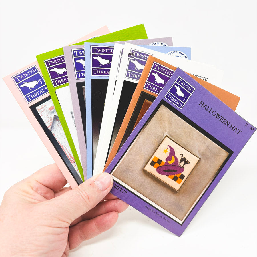 Itty Bitty Cross Stitch Patterns by Twisted Threads