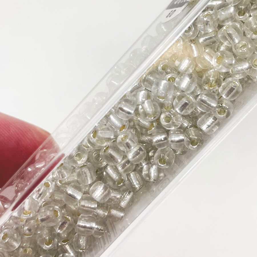 Cousin DIY Clear Glass Seed Beads 6/0