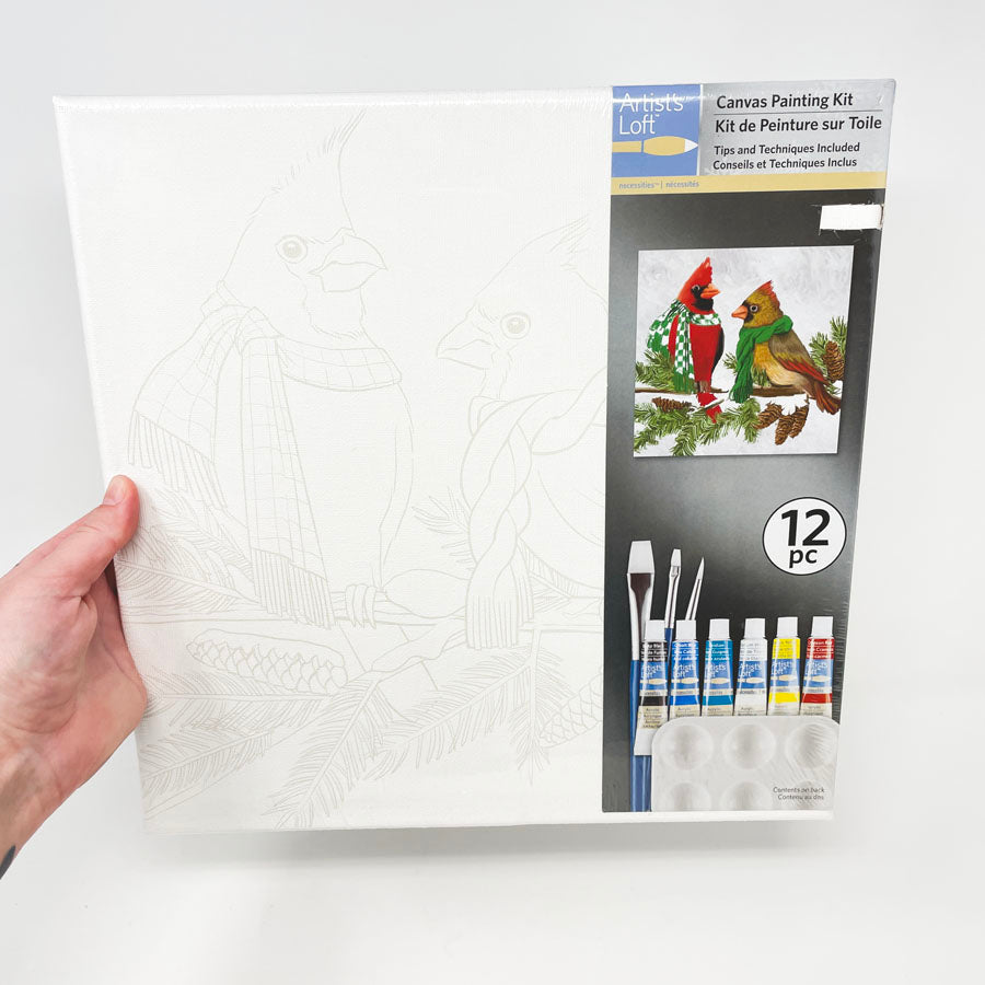 Artist's Loft Canvas Painting Kit - Pick a Design