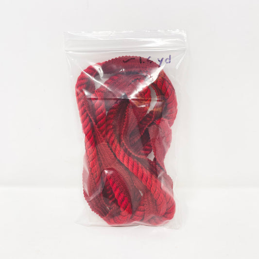 1.5 Yds Red Gimp Cord Trim