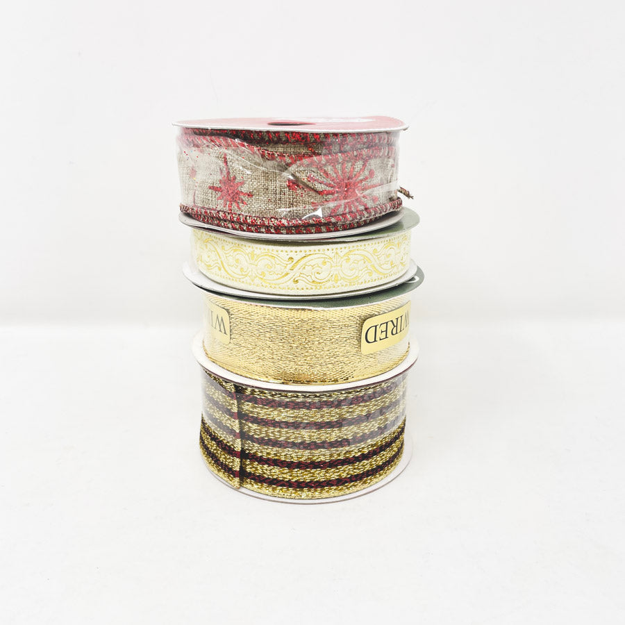 Assorted Holiday Time Ribbon Spools (1)
