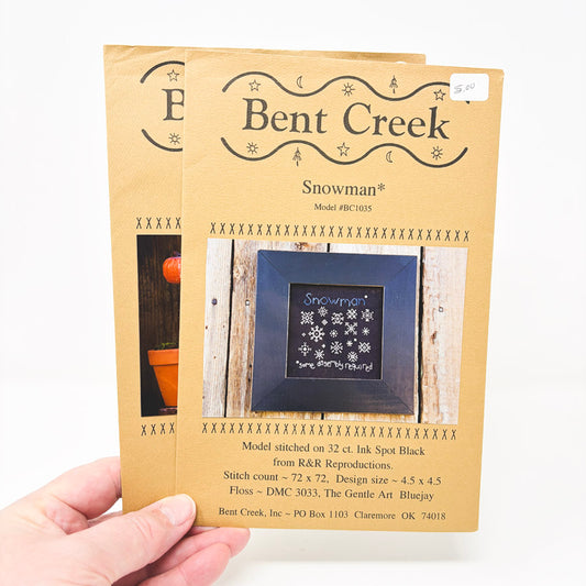 1996 Envelope Style Cross Stitch Patterns by Bent Creek