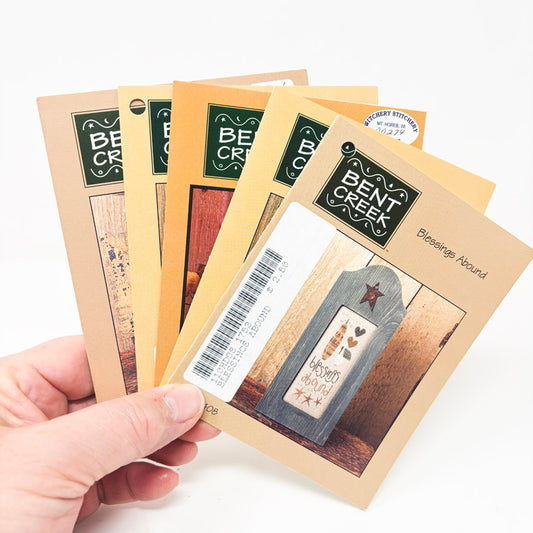 Fall Themed - Small Cross Stitch Patterns by Bent Creek