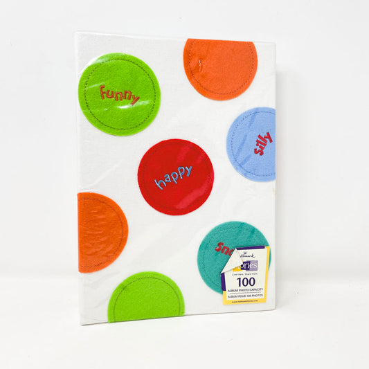 Hallmark Felt Dot Photo Album