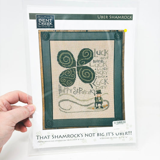 Uber Shamrock Cross Stitch Pattern by Bent Creek